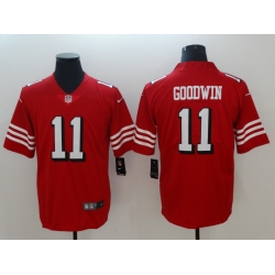 Men's San Francisco 49ers Marquise Goodwin 11 Red Nike Scarlet Player Limited Jersey