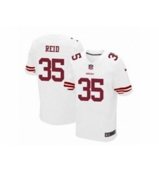 Nike San Francisco 49ers 35 Eric Reid white Elite NFL Jersey