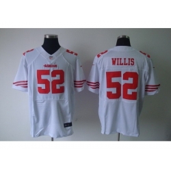 Nike San Francisco 49ers 52 Patrick Willis White Elite NFL Jersey