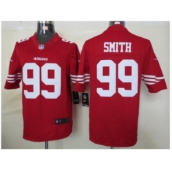 Nike San Francisco 49ers 99 Aldon Smith Red Limited NFL Jersey