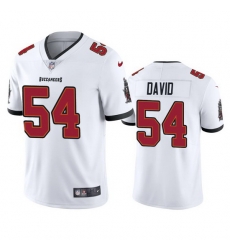 Men Nike Tampa Bay Buccaneers 54 Lavonte David White Vapor Limited Jersey