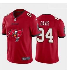 Nike Buccaneers 94 Khalil Davis Red Team Big Logo Vapor Untouchable Limited Jersey