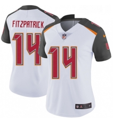 Womens Nike Tampa Bay Buccaneers 14 Ryan Fitzpatrick Elite White NFL Jersey