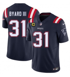 Men New England Patriots 31 Kevin Byard III Navy 2026 F U S E 4 Star C Pach Vapor Limited Stitched Football Jersey Men New England Patriots 31 Kevin Byard III Navy 2026 F U S E 4 Star C Pach Vapor Limited Stitched Football Jersey