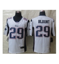 Nike New England Patriots 29 LeGarrette Blount White Game NFL Jersey