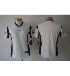 Women Nike New England Patriots Blank White[Women Limited Jerseys]