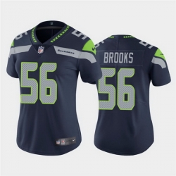 Women Seattle Seahawks Jordyn Brooks #56 Grey Vapor Limited Football Jersey