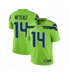 Youth Seattle Seahawks 14 DK Metcalf Limited Green Rush Vapor Untouchable Football Jersey