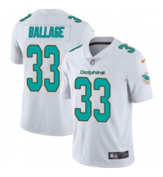 Kalen Ballage Miami Dolphins Men limited Vapor Untouchable Nike Jersey White