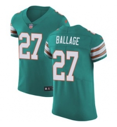 Kalen Ballage Miami Dolphins men Elite Aqua Alternate Vapor Untouchable Nike Jersey Green