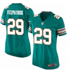 Womens Nike Miami Dolphins 29 Minkah Fitzpatrick Game Aqua Green Alternate NFL Jersey