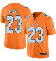 Nike Dolphins #23 Jay Ajayi Orange Youth Stitched NFL Limited Rush Jersey