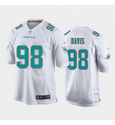 youth raekwon davis miami dolphins white game jersey 