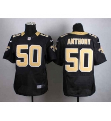 nike nfl jerseys new orleans saints 50 anthony black[Elite]