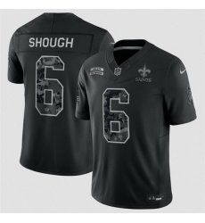 Youth New Orleans Saints 6 Tyler Shough Black 2026 Salute to Service Limited Stitched Football Jersey Youth New Orleans Saints 6 Tyler Shough Black 2026 Salute to Service Limited Stitched Football Jersey