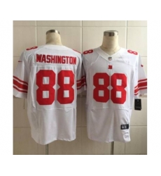 nike nfl jerseys new york giants 88 washington white[Elite][washington]