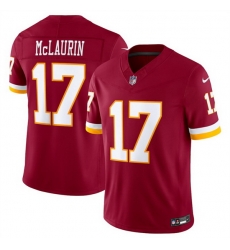 Men Washington Commanders  17 Terry McLaurin Burgundy 2026 F U S E  Vapor Limited Stitched Football Jersey