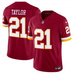 Men Washington Commanders  21 Sean Taylor Burgundy 2026 F U S E  Vapor Limited Stitched Football Jersey