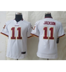 Nike Youth Washington Red Skins #11 Jackson white Jerseys