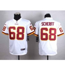 nike youth nfl jerseys washington redskins 68 scherff white[nike]