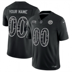 Men Tennessee Titans 98 Jeffery Simmons Black F U S E 2026 Salute to Service Limited Stitched Football Jersey