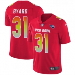 Mens Nike Tennessee Titans 31 Kevin Byard Limited Red 2018 Pro Bowl NFL Jersey