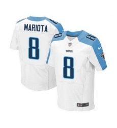 nike nfl jerseys tennessee titans 8 mariota white[Elite][mariota]