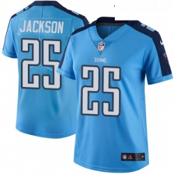 Womens Nike Tennessee Titans 25 Adoree Jackson Elite Light Blue Team Color NFL Jersey