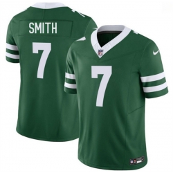 Men New York Jets  7 Geno Smith Green 2025 F U S E  Vapor Untouchable Limited Stitched Jersey