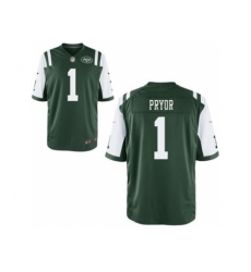 Nike New York Jets 1 Calvin Pryor Green Elite NFL Jersey