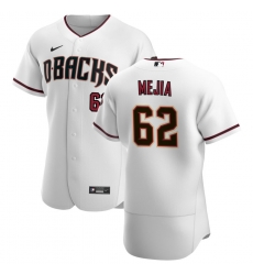 Men Arizona Diamondbacks 62 Humberto Mejia Men Nike White Crimson Flex Base Home Team MLB Jersey