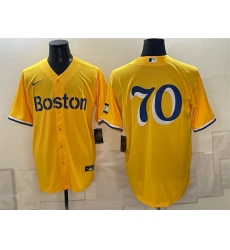 Men Boston Red Sox 70 Payton Tolle Gold City Connect Stitched Baseball Jersey Men Boston Red Sox 70 Payton Tolle Gold City Connect Stitched Baseball Jersey