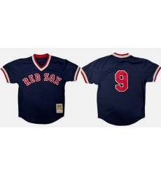 Men Boston Red Sox 9 Ted Williams Navy Stitched Baseball Jersey Men Boston Red Sox 9 Ted Williams Navy Stitched Baseball Jersey