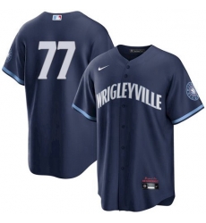 Men's 77 Neighborhood Chicago Cubs Wrigleyville City Connect Jersey