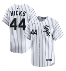 Men Chicago White Sox Nike Home Limited Jersey White Hicks Jordan 44