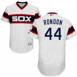 Mens Majestic Chicago White Sox 44 Bruce Rondon White Alternate Flex Base Authentic Collection MLB Jersey