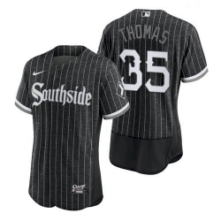 Men's White Sox Southside #35 Frank Thomas Jersey 2021 City Connect