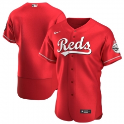 Men Cincinnati Reds Men Nike Scarlet Flex Base Alternate Team MLB Jersey