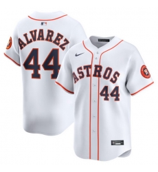 Men Houston Astros 44 Yordan Alvarez Nike White Home Limited Player Jerseys Men Houston Astros 44 Yordan Alvarez Nike White Home Limited Player Jerseys