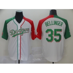 Dodgers 35 Cody Bellinger White Mexican Heritage Culture Night Jersey Mexico