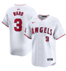 Men Los Angeles Angels 9 Zach Neto White Cool Base Stitched Baseball Jersey