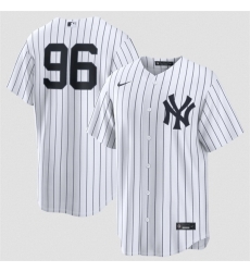 Men New York Yankees  96 George Lombard Jr White No Name Home Limited Stitched Baseball Jersey