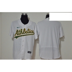 Athletics Blank White Nike 2020 Flexbase Jersey