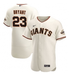 Men's San Francisco Giants #23 Kris Bryant Cream Flex Base Nike Jersey