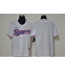 Rangers Blank White Nike 2020 Cool Base Jersey