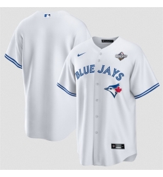 Men Toronto Blue Jays Blank White 2025 World Series Home Cool Base Stitched Baseball Jersey Men Toronto Blue Jays Blank White 2025 World Series Home Cool Base Stitched Baseball Jersey