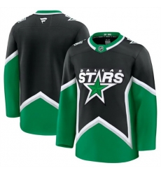 Men Dallas Stars Blank Black 2025 26 Alternate Stitched Hockey Jersey