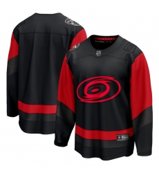 Men Carolina Hurricanes Blank Black Red Stadium Series Breakaway Stitched Jersey