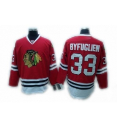 Chicago Blackhawks #33 BYFUGLIEN Jerseys red