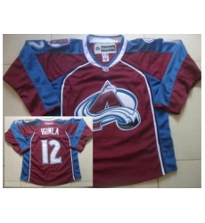 Colorado Avalanche 12 Jarome Iginla Red NHL Jerseys